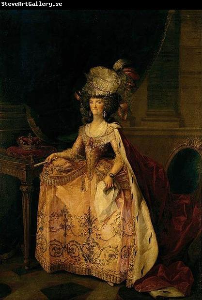 Zacarias Gonzalez Velazquez Portrait of Maria Luisa de Parma